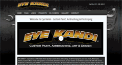 Desktop Screenshot of eyekandiart.com